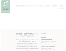Tablet Screenshot of kernkonsult.com